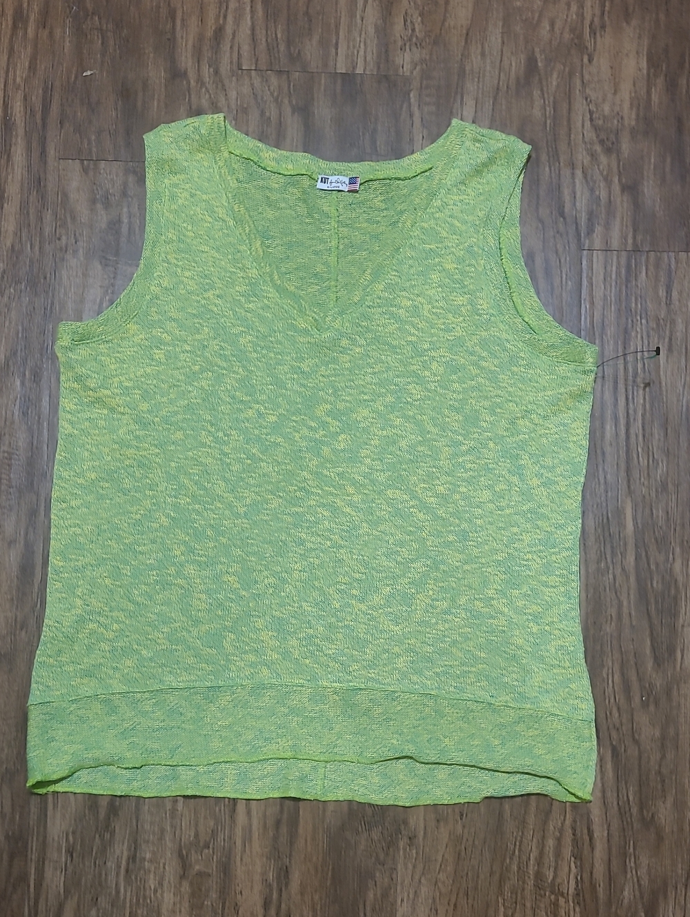 Kut from the Kloth bright color Knit Sweater Vest Xl